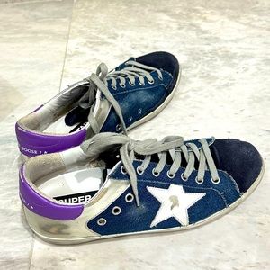 Golden Goose SuperStar denim/suede.size 40 Man (41 women/11 US)